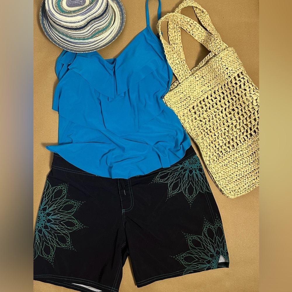 Aqua Green Swim Tankini